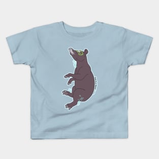 Snorkel Nose - EN - Mountain Tapir Kids T-Shirt